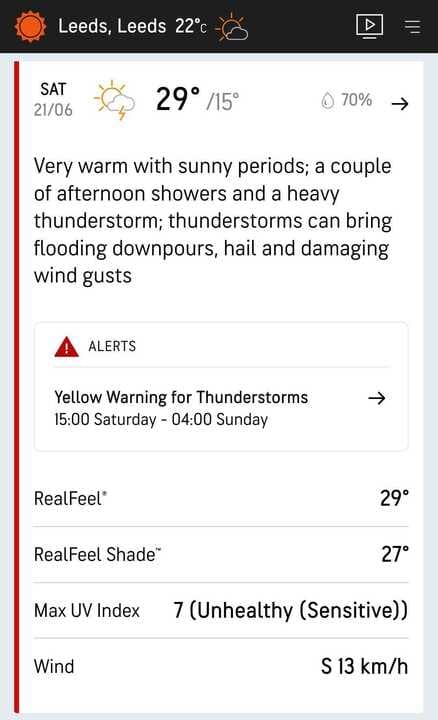 ENG vs IND 1st Test Day 2: Weather Report